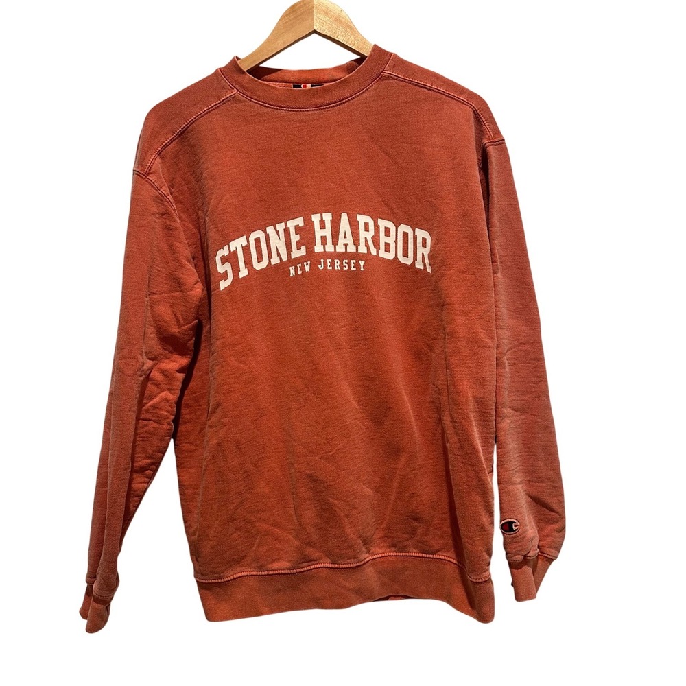 Champion Classics Stone Harbor New Jersey Crewneck Sweatshirt Medium